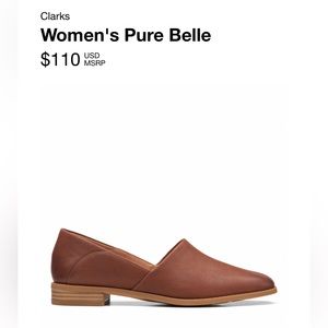 Clarks flats, women’s 8.5, Fit TTS. Very comfortable!